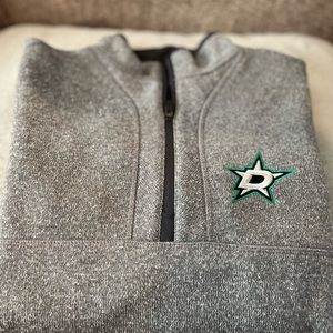 DALLAS STARS!!  Men’s 1/4 zip sweater.